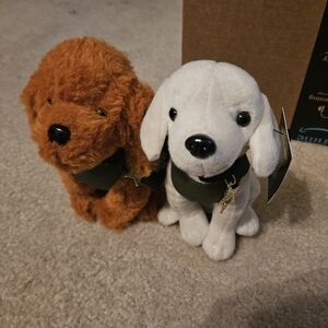 2 Hero Industries K9 Dog Plush New With Tags Sheriff Deputy Stuffed Animals. 